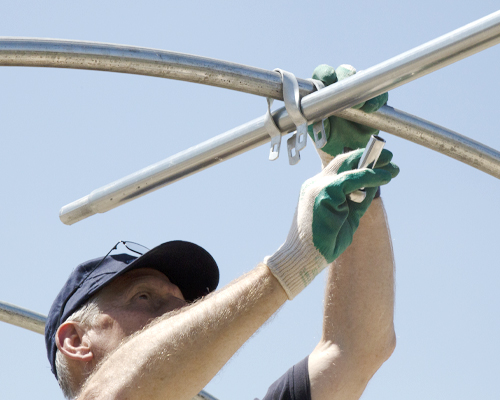 Jiggly Greenhouse® Purlin Bracket Jiggly Greenhouse® Purlin Bracket